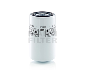 W1268 - Lọc dầu nhớt Mann - Oil Filter - Mann Filter